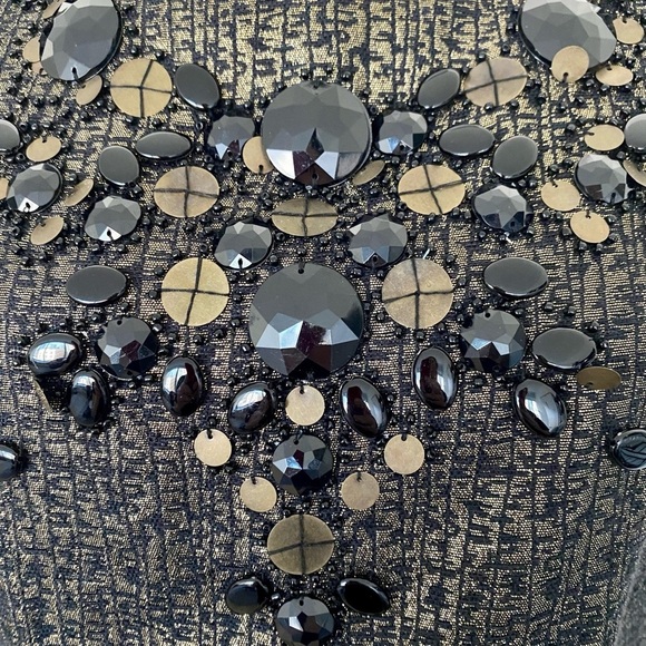 Kensie Bronze Studded Dress - Picture 3 of 6